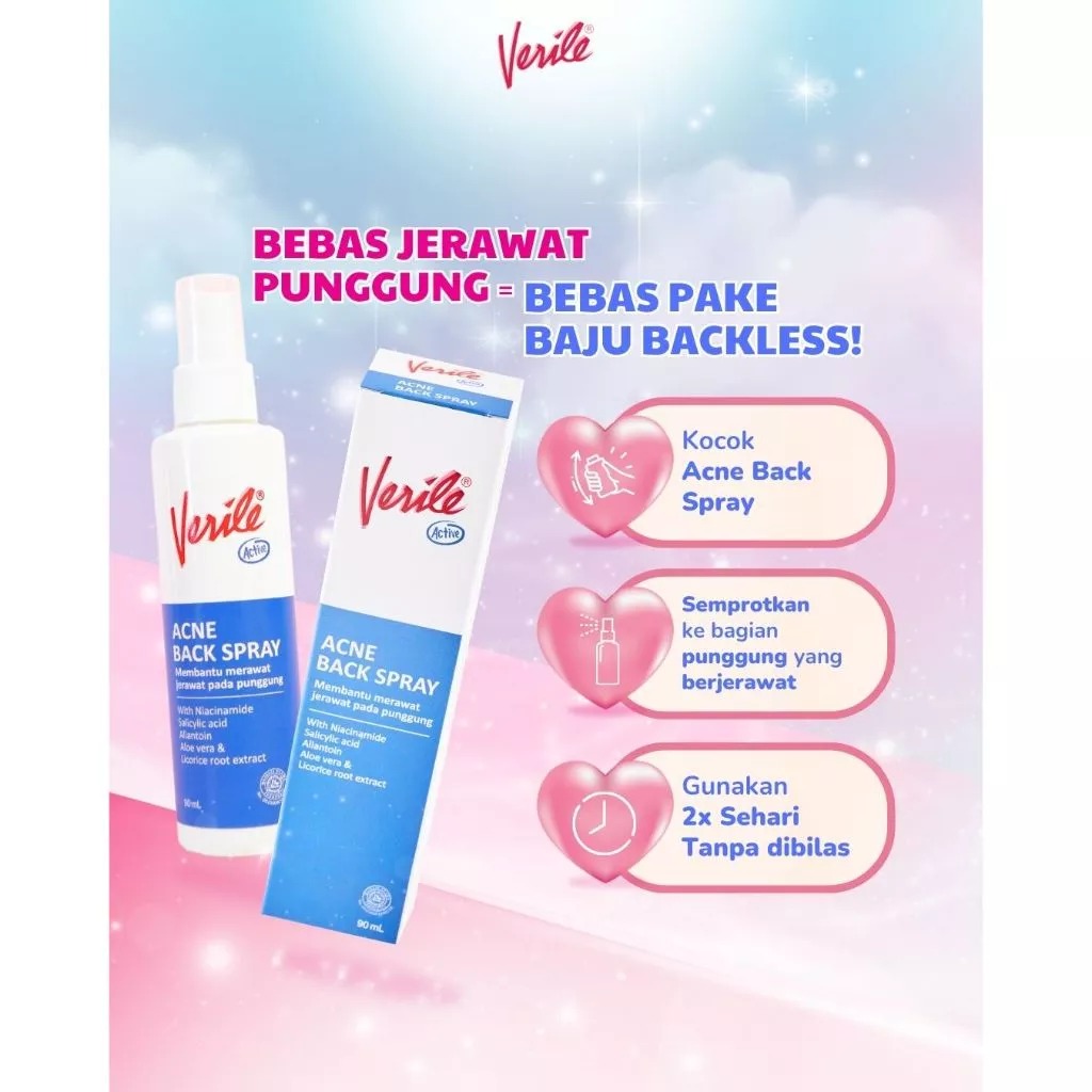 Verile Acne Back Spray