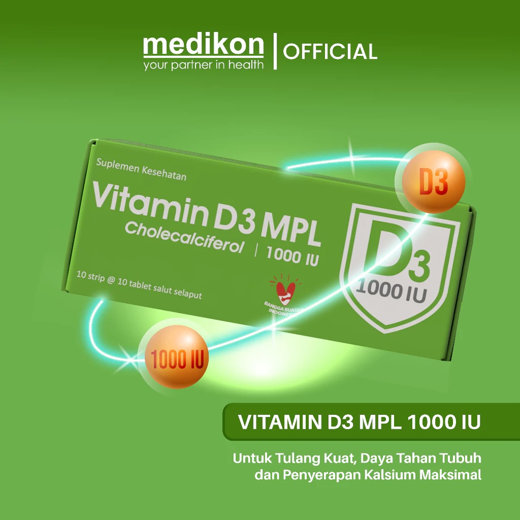 Vitamin D3 MPL 1000 IU