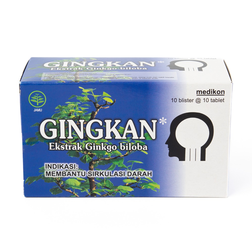 Gingkan Ekstrak Gingko Biloba