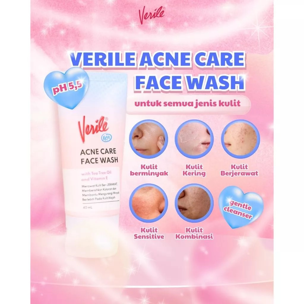 Verile Acne Care Face Wash