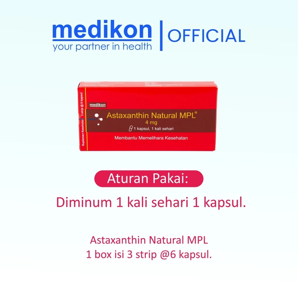 Astaxanthin Natural MPL 4 mg