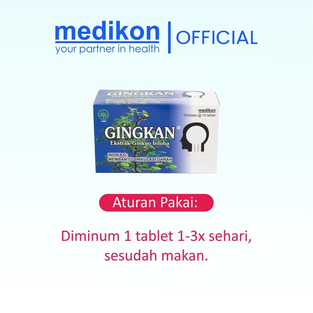 Gingkan Ekstrak Gingko Biloba