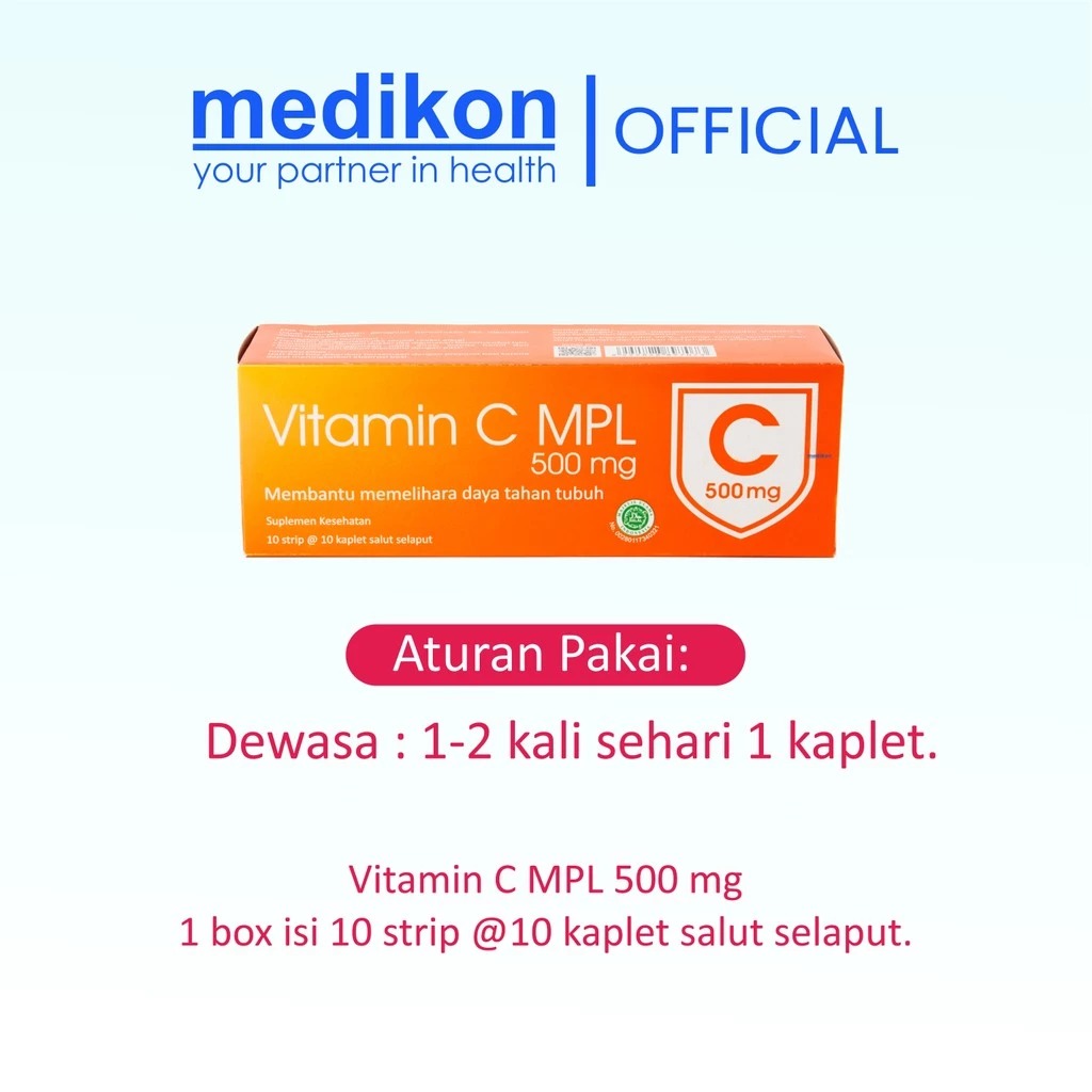 Vitamin C MPL 500 mg