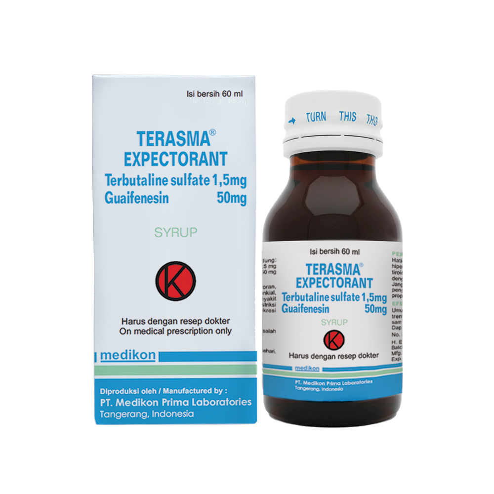 Terasma Expectorant Syrup 60 mL